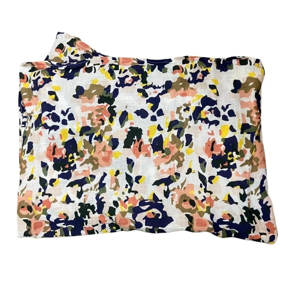 Bebe au Lait Premium Muslin Nursing Scarf Lightweight Breathable Cotton Geo